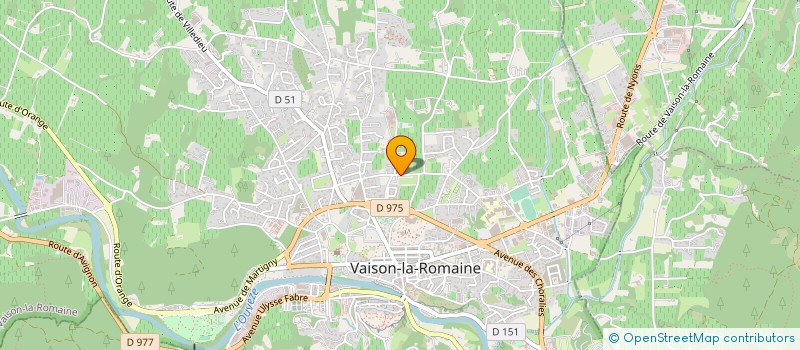 localisation de l'entreprise EARL DELOUME  VAISON-LA-ROMAINE