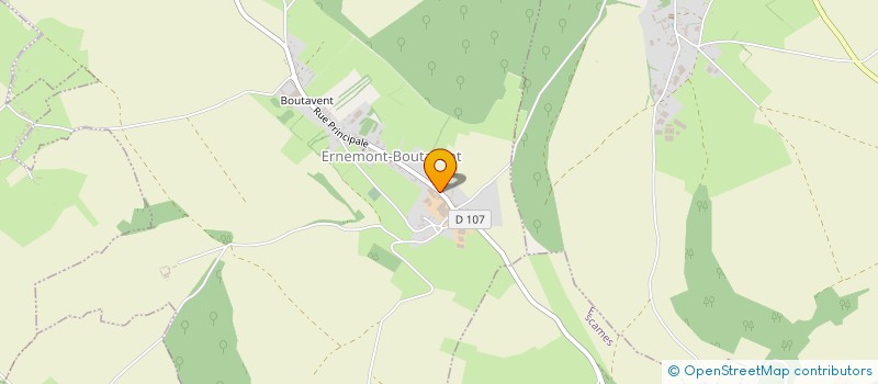 localisation de l'entreprise EARL DELPHINE ET OLIVIER JOUEN  ERNEMONT-BOUTAVENT