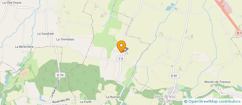 localisation de l'entreprise EARL DEMAY  LES IFFS