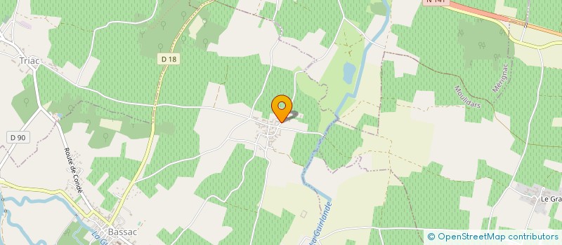 localisation de l'entreprise EARL DEMENIEUX à BASSAC