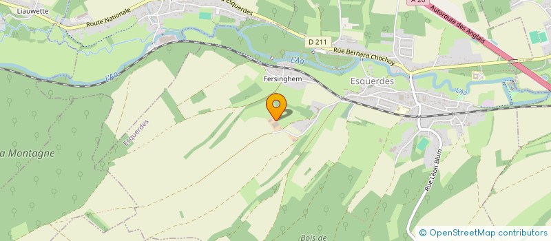 localisation de l'entreprise EARL DEMOL  ESQUERDES