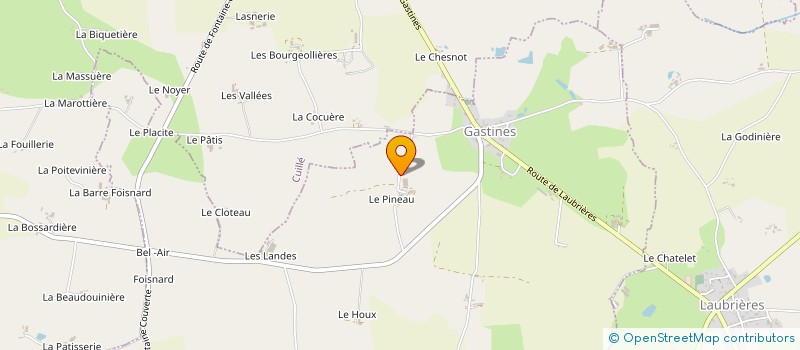 localisation de l'entreprise EARL DENIS à GASTINES