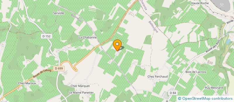 localisation de l'entreprise EARL DENIS ERIC à BELLEVIGNE