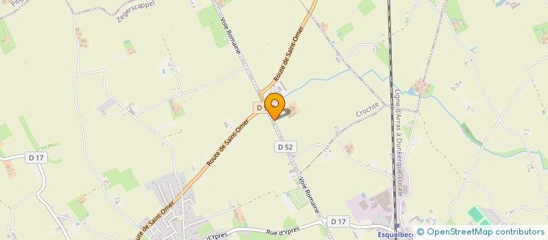 localisation de l'entreprise EARL DEPOERS HEMELSDAEL à CROCHTE