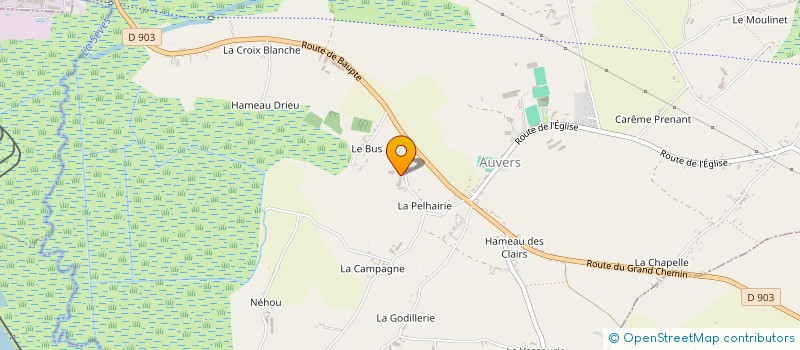 localisation de l'entreprise EARL DES 2 MARAIS  AUVERS