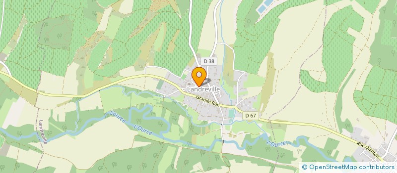 localisation de l'entreprise EARL DES 3 CEPAGES à LANDREVILLE