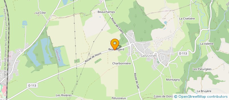 localisation de l'entreprise EARL DES 3 CYPRES à SALVIZINET