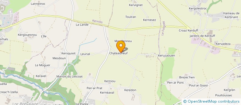 localisation de l'entreprise EARL DES 3 HAMEAUX à LANARVILY