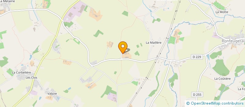 localisation de l'entreprise EARL DES 3 ROCHERS à ATHIS-VAL DE ROUVRE