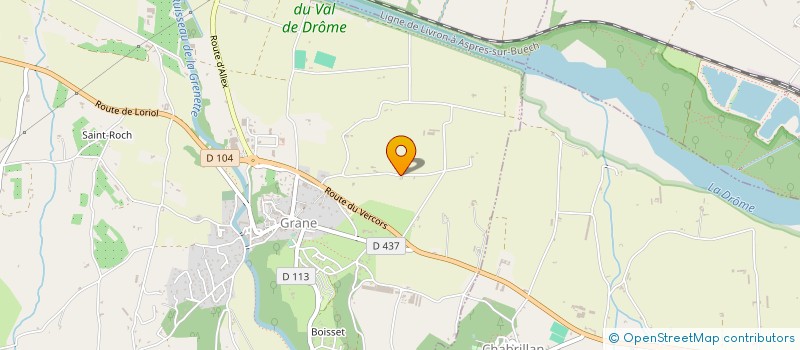 localisation de l'entreprise EARL DES ACACIAS  GRANE