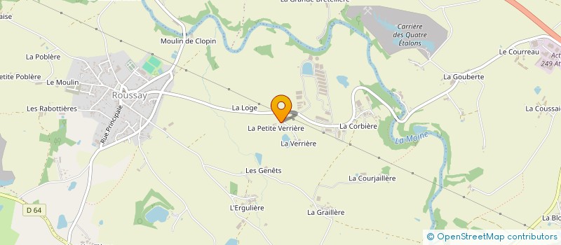 localisation de l'entreprise EARL DES ACACIAS  SEVREMOINE