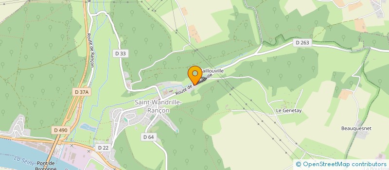 localisation de l'entreprise EARL DES ACACIAS à MAULEVRIER-SAINTE-GERTRUDE