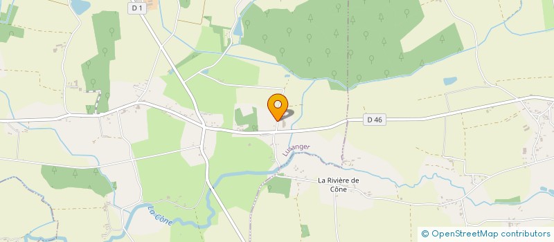 localisation de l'entreprise EARL DES ACACIAS à LUSANGER
