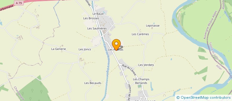 localisation de l'entreprise EARL DES ACACIAS  CHASSENARD