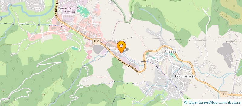 localisation de l'entreprise EARL DES ACCOLES  ALISSAS