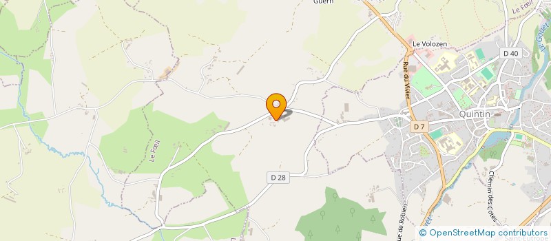 localisation de l'entreprise EARL DES AJONCS D'OR à LE FOEIL