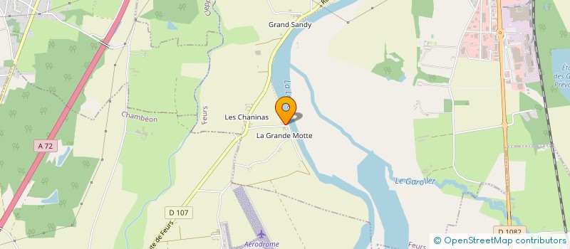 localisation de l'entreprise EARL DES ARDINIERES à FEURS