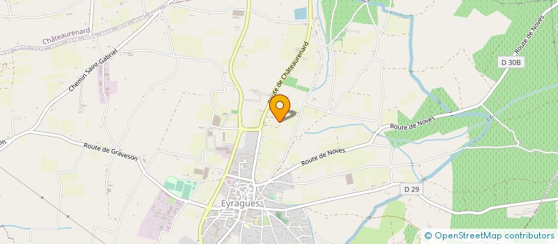 localisation de l'entreprise EARL DES ARENES à EYRAGUES