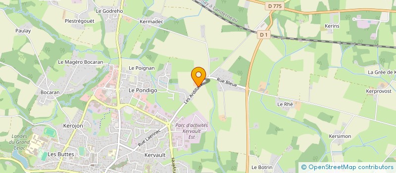 localisation de l'entreprise EARL DES AROMES  QUESTEMBERT