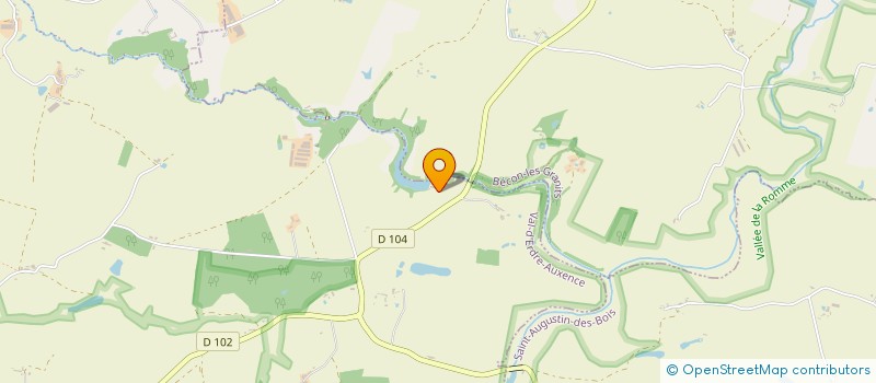 localisation de l'entreprise EARL DES AUSTRALES à BECON-LES-GRANITS