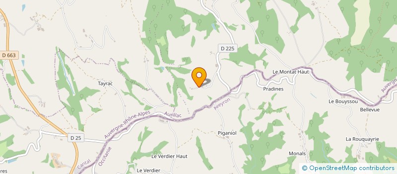 localisation de l'entreprise EARL DES AYGUES à LE TRIOULOU