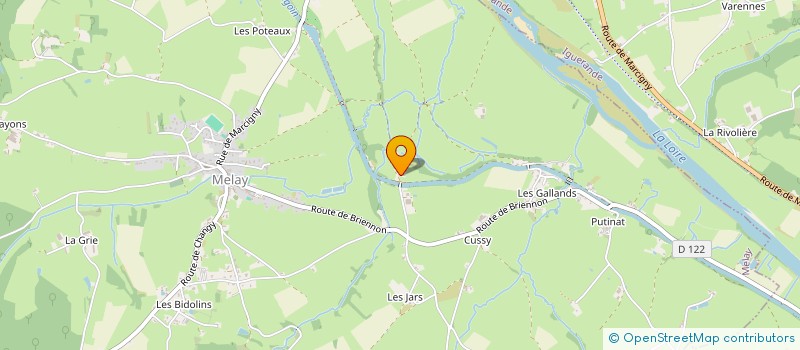 localisation de l'entreprise EARL DES BAGNEAUX  MELAY