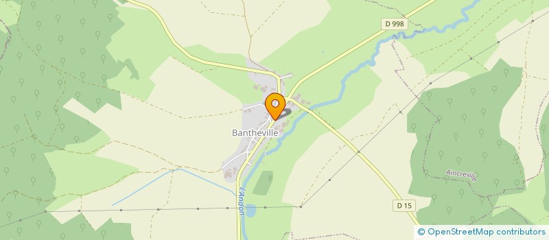 localisation de l'entreprise EARL DES BALLIERES à BANTHEVILLE