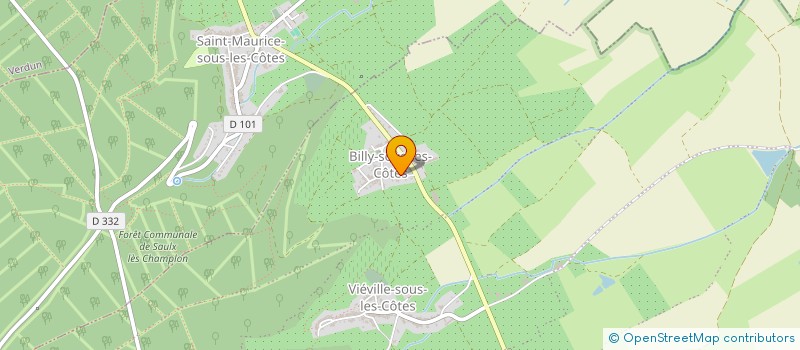 localisation de l'entreprise EARL DES BAS DE COTES à VIGNEULLES-LES-HATTONCHATEL