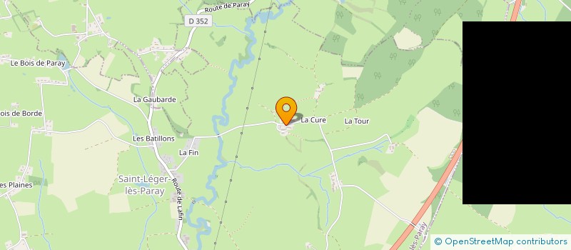 localisation de l'entreprise EARL DES BATILLONS  SAINT-LEGER-LES-PARAY