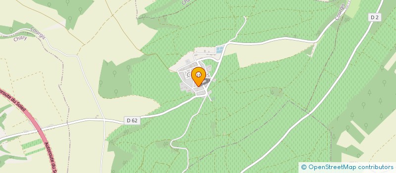 localisation de l'entreprise EARL DES BEAUMONTS  COURGIS