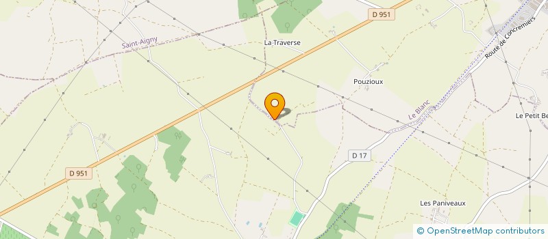 localisation de l'entreprise EARL DES BENISMES à ROSNAY