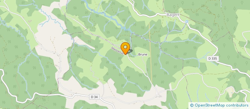 localisation de l'entreprise EARL DES BERGES à PRAT-BONREPAUX