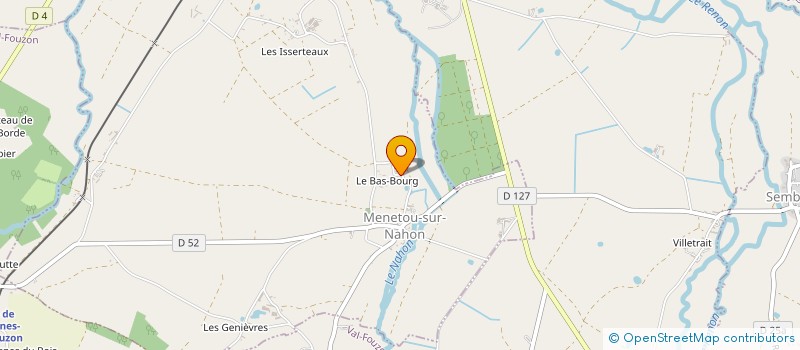 localisation de l'entreprise EARL DES BILLONS à MENETOU-SUR-NAHON