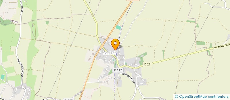 localisation de l'entreprise EARL DES BILLYS à SAULZET