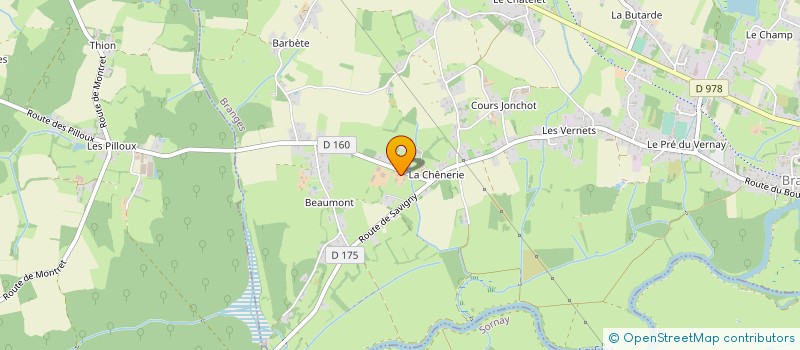 localisation de l'entreprise EARL DES BIOUX à BRANGES
