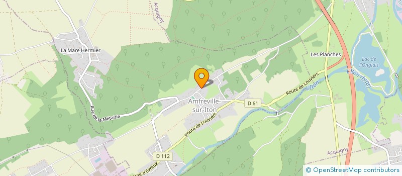 localisation de l'entreprise EARL DES BLANCS MONTS  AMFREVILLE-SUR-ITON