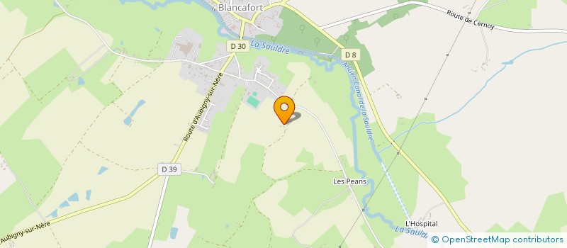 localisation de l'entreprise EARL DES BLANDINS  BLANCAFORT