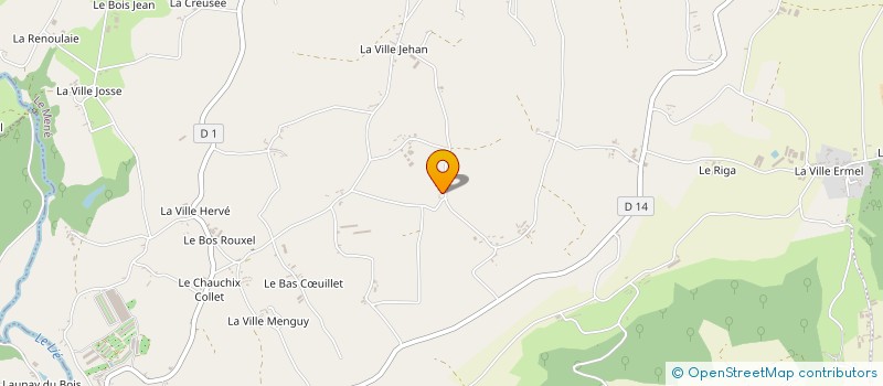 localisation de l'entreprise EARL DES BLES D'OR à LE MENE