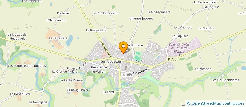 localisation de l'entreprise EARL DES BLES D'OR à BEAUPREAU-EN-MAUGES