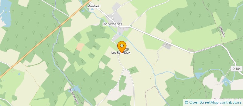 localisation de l'entreprise EARL DES BODEAUX à SAINT-FARGEAU