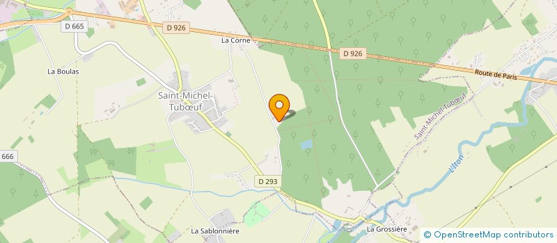 localisation de l'entreprise EARL DES BOIS à VITRAI-SOUS-LAIGLE