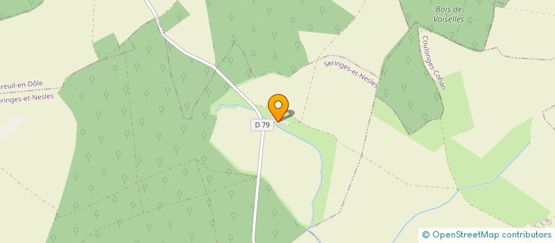 localisation de l'entreprise EARL DES BONSHOMMES  SERINGES-ET-NESLES