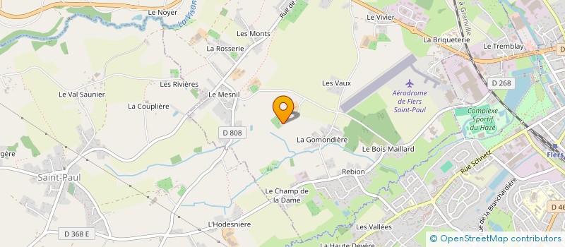 localisation de l'entreprise EARL DES BOUILLONS à LA LANDE-PATRY