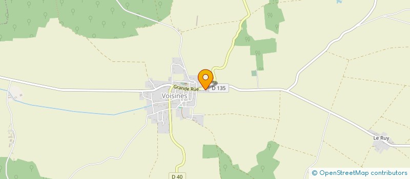 localisation de l'entreprise EARL DES BOULEAUX à VOISINES