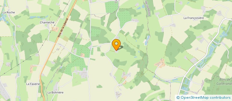 localisation de l'entreprise EARL DES BOURNAIS  MAREIL SUR LOIR