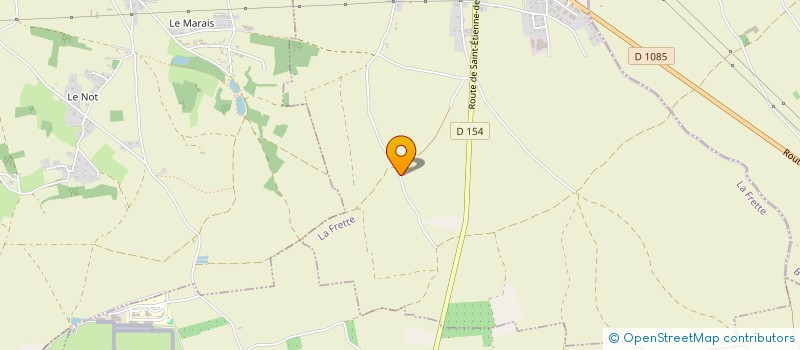 localisation de l'entreprise EARL DES BROSSES  LA FRETTE