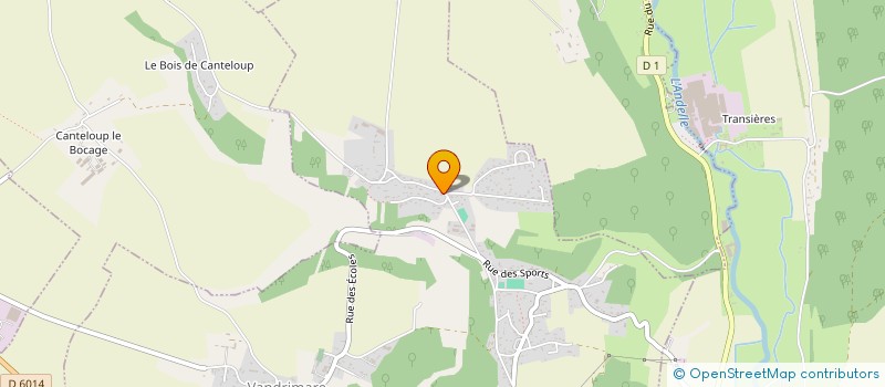 localisation de l'entreprise EARL DES BRUYERES DU FAYEL  VANDRIMARE