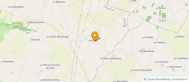 localisation de l'entreprise EARL DES BUIS  HAMBYE