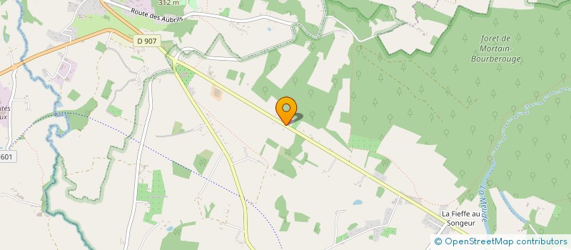 localisation de l'entreprise EARL DES BURONNAIS à MORTAIN-BOCAGE