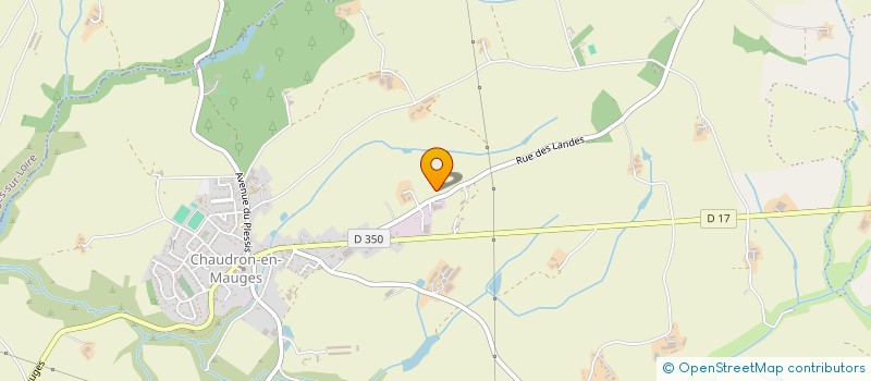 localisation de l'entreprise EARL DES BUTTES à BEAUPREAU-EN-MAUGES
